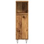 Armario de baño madera de ingeniería envejecida 30x30x100 cm de , Muebles de baño - Ref: Foro24-857208, Precio: 60,33 €, Desc...