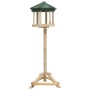 Bird feeder stand made of solid fir wood 33x110 cm by vidaXL, Bird feeders - Ref: Foro24-314817, Price: 47,30 €, Discount: %