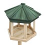 Bird feeder stand made of solid fir wood 33x110 cm by vidaXL, Bird feeders - Ref: Foro24-314817, Price: 47,30 €, Discount: %