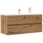 Armario lavabo madera ingeniería roble artisan 100x38,5x45 cm von , Badezimmermöbel - Ref: Foro24-856253, Preis: 74,12 €, Rab...