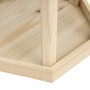 Bird feeder stand made of solid fir wood 33x110 cm by vidaXL, Bird feeders - Ref: Foro24-314817, Price: 47,30 €, Discount: %