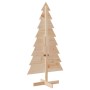 Árbol de Navidad de madera de adorno madera maciza pino 150 cm by , Christmas trees - Ref: Foro24-858192, Price: 62,34 €, Dis...