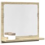 Espejo mueble baño madera ingeniería roble Sonoma 40x11x37 cm by , bathroom vanities - Ref: Foro24-856181, Price: 29,40 €, Di...