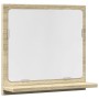 Espejo mueble baño madera ingeniería roble Sonoma 40x11x37 cm by , bathroom vanities - Ref: Foro24-856181, Price: 29,40 €, Di...