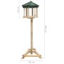 Bird feeder stand made of solid fir wood 33x110 cm by vidaXL, Bird feeders - Ref: Foro24-314817, Price: 47,30 €, Discount: %