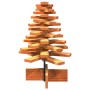 Árbol de Navidad de adorno madera maciza pino marrón cera 60 cm de , Arboles de navidad - Ref: Foro24-858200, Precio: 57,57 €...