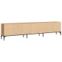 Mueble TV cajón madera ingeniería roble artesanal 200x25x44 cm de , Muebles TV - Ref: Foro24-857697, Precio: 122,85 €, Descue...