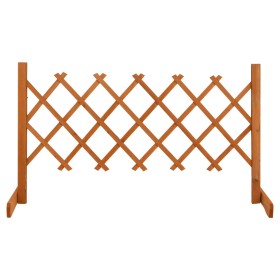 Fenced garden gate made of solid orange fir wood 120x60 cm by vidaXL, fence panels - Ref: Foro24-314822, Price: 20,99 €, Disc...