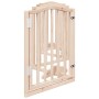 Puerta para perros plegable 6 paneles madera de álamo 300 cm von , Hundehütten und Zäune - Ref: Foro24-352205, Preis: 64,87 €...