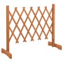 Fenced garden gate made of solid orange fir wood 120x60 cm by vidaXL, fence panels - Ref: Foro24-314822, Price: 20,49 €, Disc...