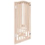 Puerta para perros plegable 6 paneles madera de álamo 300 cm de , Casetas y cercados para perros - Ref: Foro24-352207, Precio...