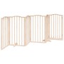 Puerta para perros plegable 6 paneles madera de álamo 300 cm von , Hundehütten und Zäune - Ref: Foro24-352207, Preis: 82,64 €...