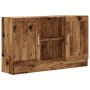 Aparador de madera ingeniería envejecida negro 120x30,5x70 cm von , Sideboards - Ref: Foro24-856162, Preis: 103,72 €, Rabatt: %