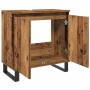 Armario de baño madera de ingeniería envejecida 58x33x60 cm de , Muebles de baño - Ref: Foro24-857220, Precio: 62,50 €, Descu...