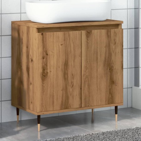 Armario de baño madera de ingeniería roble artisan 58x33x60 cm | Foro24|Onlineshop| Casa, Jardín y Más Foro24.es