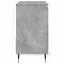 Armario de baño madera contrachapada gris hormigón 65x33x60 cm de , Tocadores de baño - Ref: Foro24-857222, Precio: 66,86 €, ...