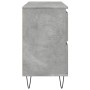 Mueble de baño madera de ingeniería gris hormigón 80x33x60 cm by , Bathroom furniture - Ref: Foro24-857234, Price: 103,82 €, ...