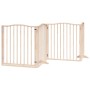 Puerta para perros plegable 4 paneles madera de álamo 320 cm de , Casetas y cercados para perros - Ref: Foro24-352211, Precio...