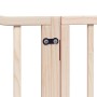 Puerta para perros plegable 4 paneles madera de álamo 320 cm by , Dog kennels and fences - Ref: Foro24-352211, Price: 79,24 €...