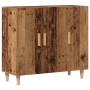 Aparador de madera de ingeniería envejecido 90x34x80 cm de , Aparadores - Ref: Foro24-856890, Precio: 106,99 €, Descuento: %