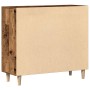 Aparador de madera de ingeniería envejecido 90x34x80 cm de , Aparadores - Ref: Foro24-856890, Precio: 106,99 €, Descuento: %