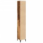 Armario de baño madera de ingeniería envejecida 30x30x190 cm de , Tocadores de baño - Ref: Foro24-857105, Precio: 89,61 €, De...