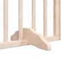 Puerta para perros plegable 9 paneles madera de álamo 450 cm by , Dog kennels and fences - Ref: Foro24-3155588, Price: 116,11...