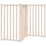 Puerta para perros plegable 3 paneles madera de abeto 150 cm de , Casetas y cercados para perros - Ref: Foro24-352270, Precio...