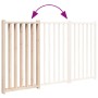 Puerta para perros plegable 3 paneles madera de abeto 150 cm by , Dog kennels and fences - Ref: Foro24-352270, Price: 42,19 €...