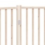 Puerta para perros plegable 3 paneles madera de abeto 150 cm by , Dog kennels and fences - Ref: Foro24-352270, Price: 42,19 €...