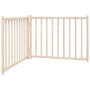 Puerta para perros plegable 2 paneles madera de abeto 160 cm de , Casetas y cercados para perros - Ref: Foro24-352272, Precio...