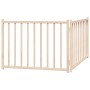 Puerta para perros plegable 2 paneles madera de abeto 160 cm de , Casetas y cercados para perros - Ref: Foro24-352272, Precio...