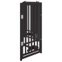 Puerta de perros plegable 6 paneles madera abeto negra 300 cm by , Dog kennels and fences - Ref: Foro24-352287, Price: 91,58 ...