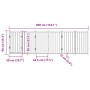 Puerta de perros plegable 6 paneles madera abeto negra 300 cm by , Dog kennels and fences - Ref: Foro24-352287, Price: 91,58 ...