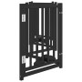 Puerta de perros plegable 6 paneles madera abeto negra 300 cm by , Dog kennels and fences - Ref: Foro24-352285, Price: 71,40 ...