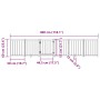 Puerta de perros plegable 6 paneles madera abeto negra 300 cm by , Dog kennels and fences - Ref: Foro24-352285, Price: 71,40 ...