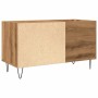 Mueble discos madera de ingeniería roble artisan 84,5x38x48 cm de , Armarios y almacenamiento - Ref: Foro24-857243, Precio: 7...