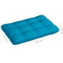 7-teilige Paletten-Sofakissen blau von vidaXL, Kissen für Stühle und Sofas - Ref: Foro24-314592, Preis: 177,99 €, Rabatt: %