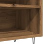 Mueble discos madera de ingeniería roble artisan 84,5x38x48 cm de , Armarios y almacenamiento - Ref: Foro24-857243, Precio: 7...