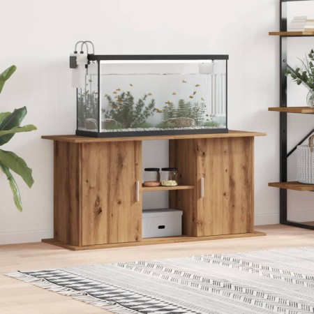 Soporte de acuario madera ingeniería roble artisan 121x41x58 cm von , Aquarium unterstützt - Ref: Foro24-857283, Preis: 110,3...