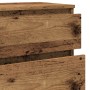 Cajonera de madera de ingeniería envejecida 60x36x103 cm de , Aparadores - Ref: Foro24-855996, Precio: 111,39 €, Descuento: %