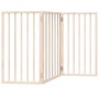 Puerta para perros plegable 3 paneles madera de álamo 150 cm by , Dog kennels and fences - Ref: Foro24-352174, Price: 41,78 €...