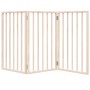 Puerta para perros plegable 3 paneles madera de álamo 150 cm by , Dog kennels and fences - Ref: Foro24-352174, Price: 41,78 €...