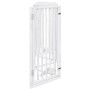 Puerta para perros plegable 3 paneles madera álamo blanca 300cm by , Dog kennels and fences - Ref: Foro24-352183, Price: 91,1...