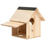 Casa para ardillas madera maciza de abeto 26x25x29 cm de vidaXL, Jaulas y habitáculos para animales pequeños - Ref: Foro24-31...