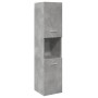 Juego muebles de baño 4 pzas madera contrachapada gris hormigón by , Bathroom furniture - Ref: Foro24-3324879, Price: 176,99 ...