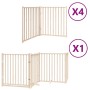 Puerta para perros plegable 12 paneles madera de álamo 960 cm by , Dog kennels and fences - Ref: Foro24-3155728, Price: 198,7...