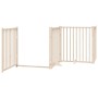 Puerta para perros plegable 12 paneles madera de álamo 960 cm by , Dog kennels and fences - Ref: Foro24-3155728, Price: 198,7...