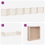 Puerta para perros plegable 12 paneles madera de álamo 960 cm by , Dog kennels and fences - Ref: Foro24-3155728, Price: 198,7...