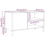 Mueble discos madera de ingeniería roble artisan 84,5x38x48 cm by , CD and DVD storage - Ref: Foro24-857166, Price: 72,84 €, ...